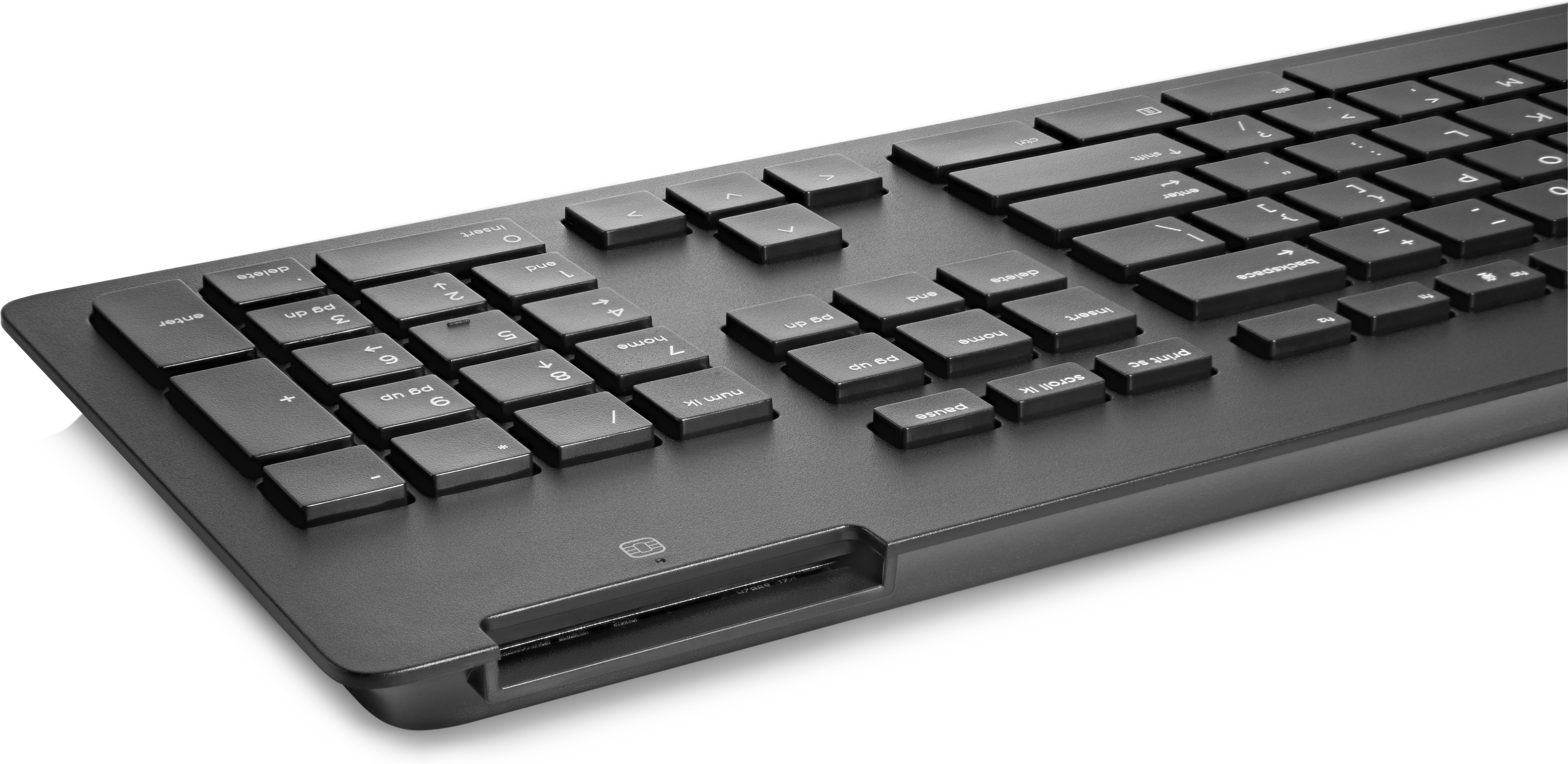 HP Clavier professionnel ultra-plat avec SmartCard