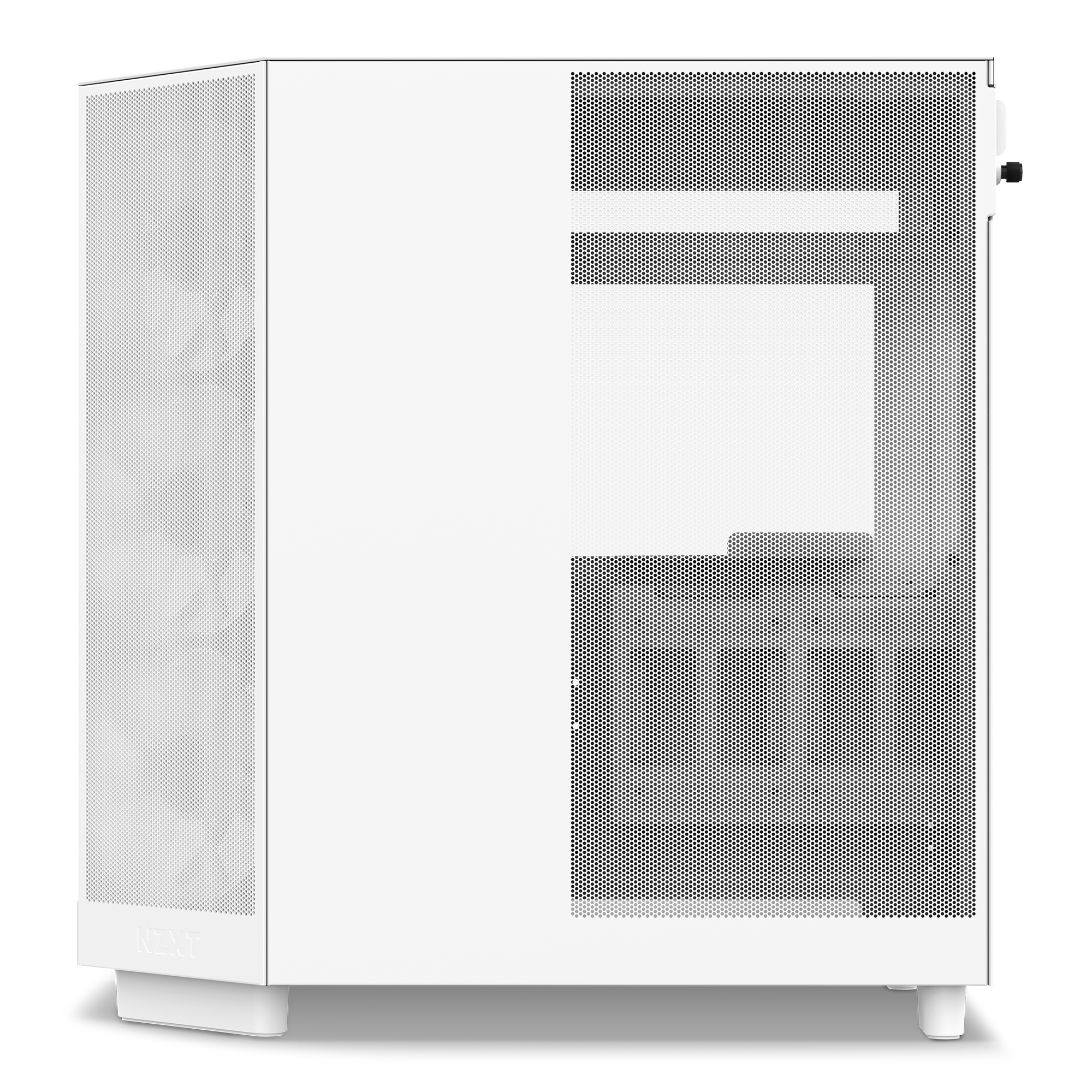 NZXT H series H6 Flow RGB - Mid tower - ATX - Seitenteil mit Fenster (geh�rtetes Glas)