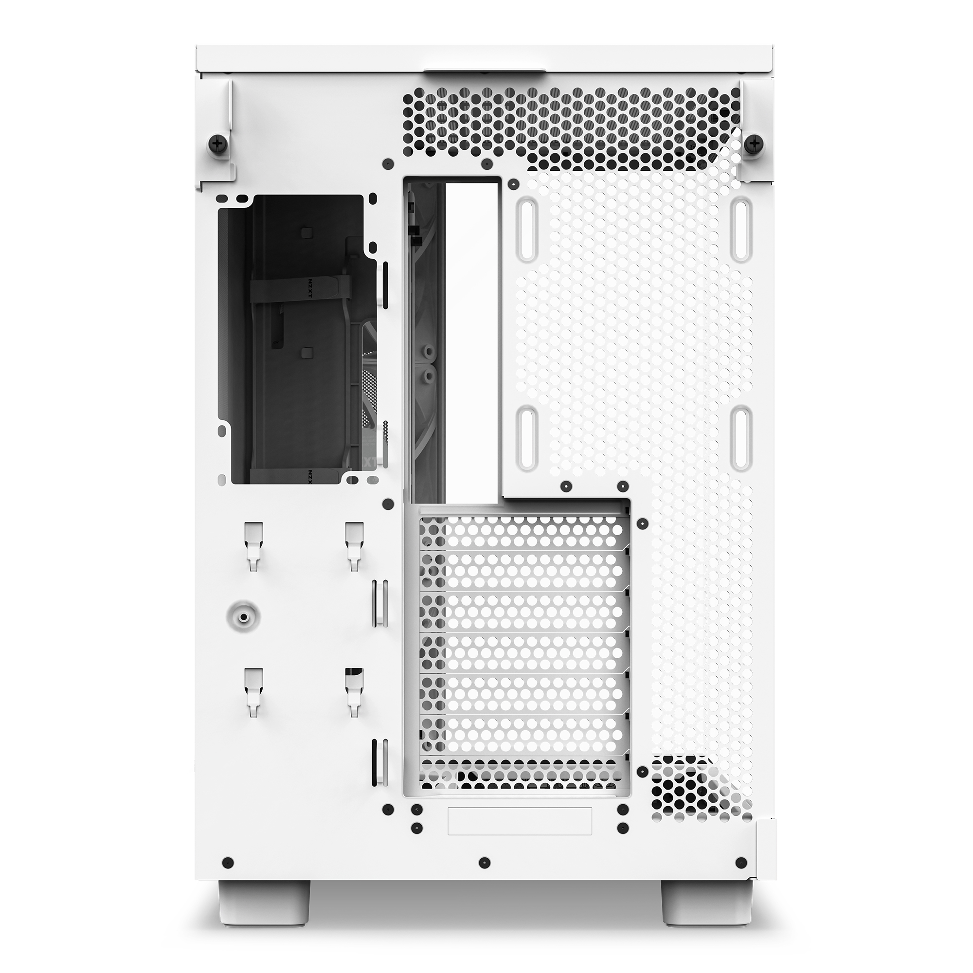 NZXT H series H6 Flow RGB - Mid tower - ATX - Seitenteil mit Fenster (geh�rtetes Glas)
