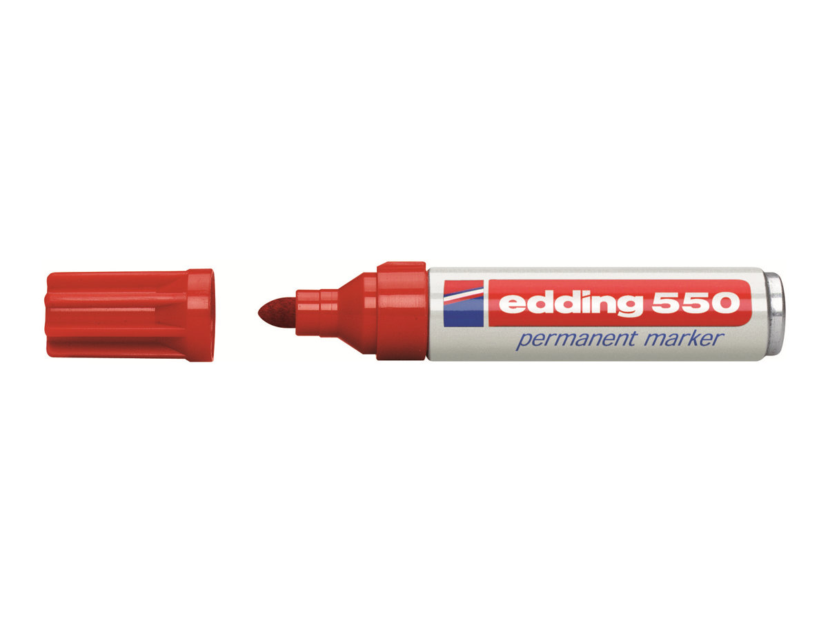 EDDING 550 - Marker - permanent - f�r Glas, Metall, Plastik
