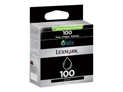 Lexmark 100 cartuccia dinchiostro 1 pz Originale Nero