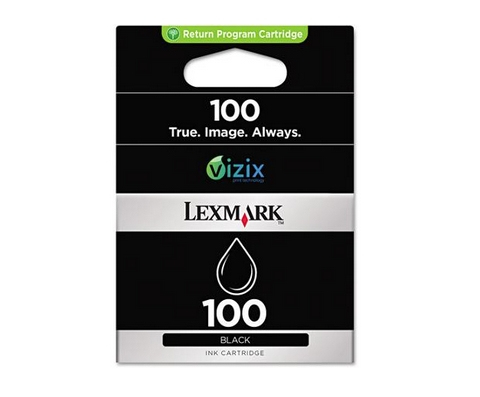 Lexmark 100 cartuccia dinchiostro 1 pz Originale Nero