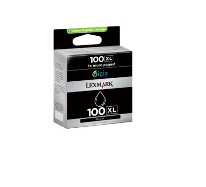 Lexmark 100 cartuccia dinchiostro 1 pz Originale Nero