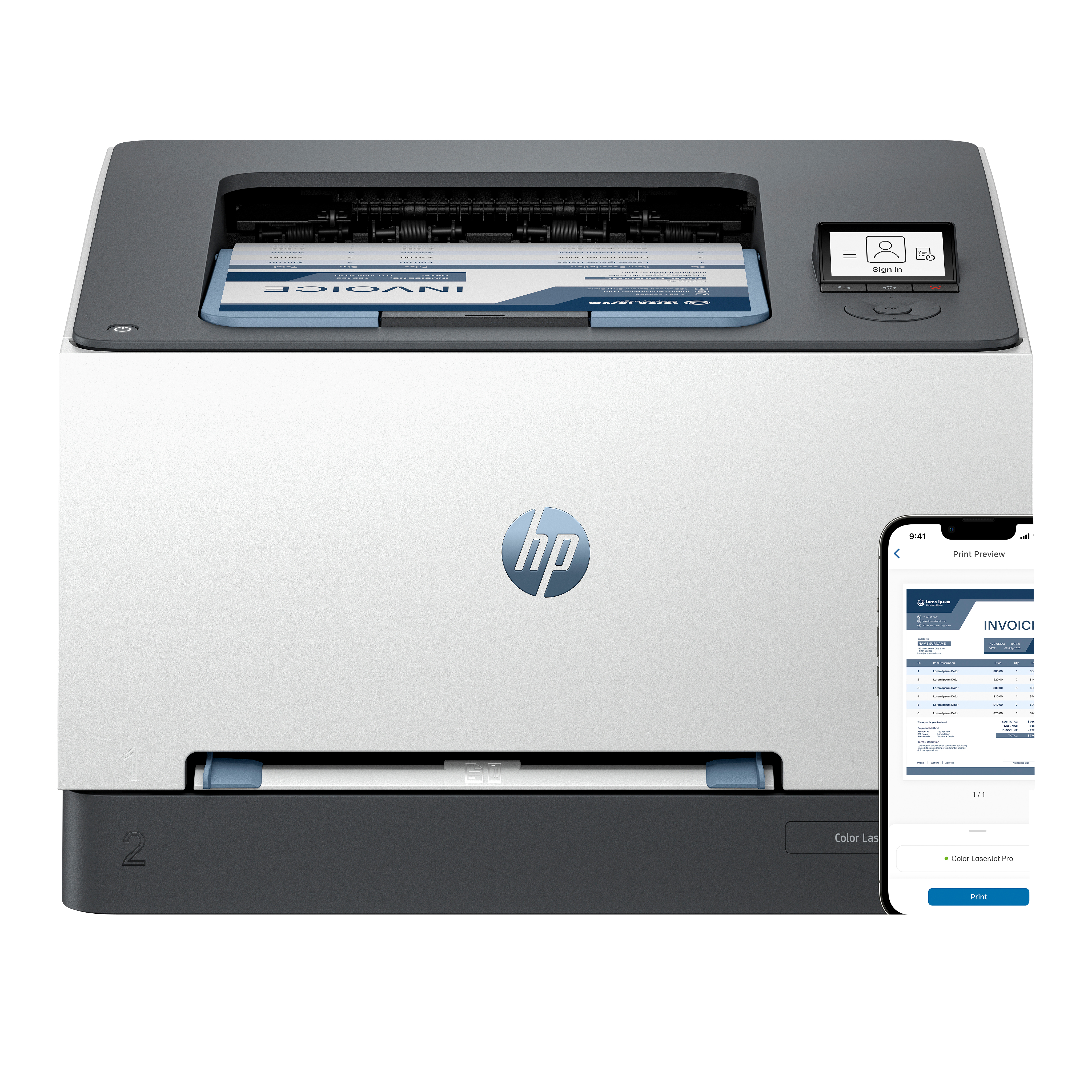 HP LaserJet Pro 3202dw Inal�mbrico Multifunction Color Impresora, A doble cara