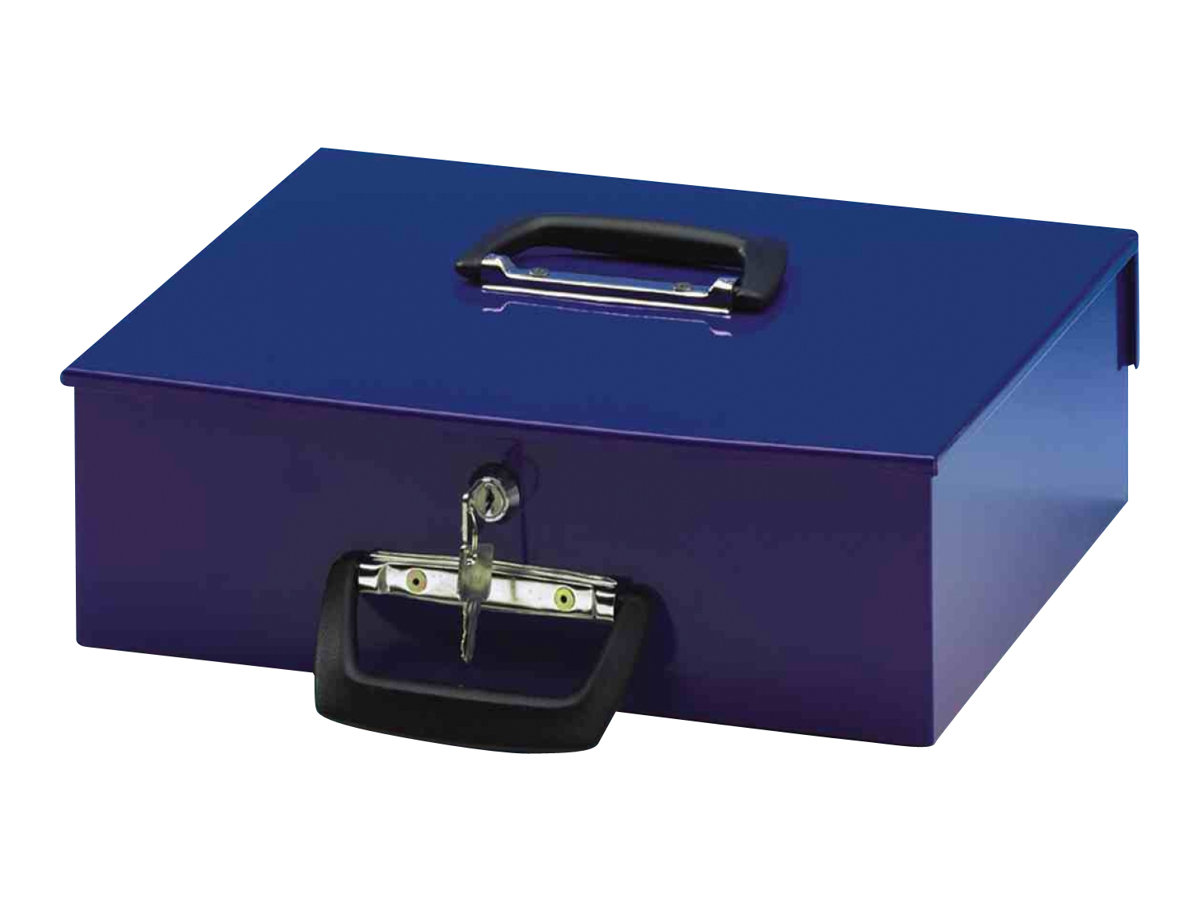 WEDO Werner Dorsch - Geldkassette - Stahl - Blau