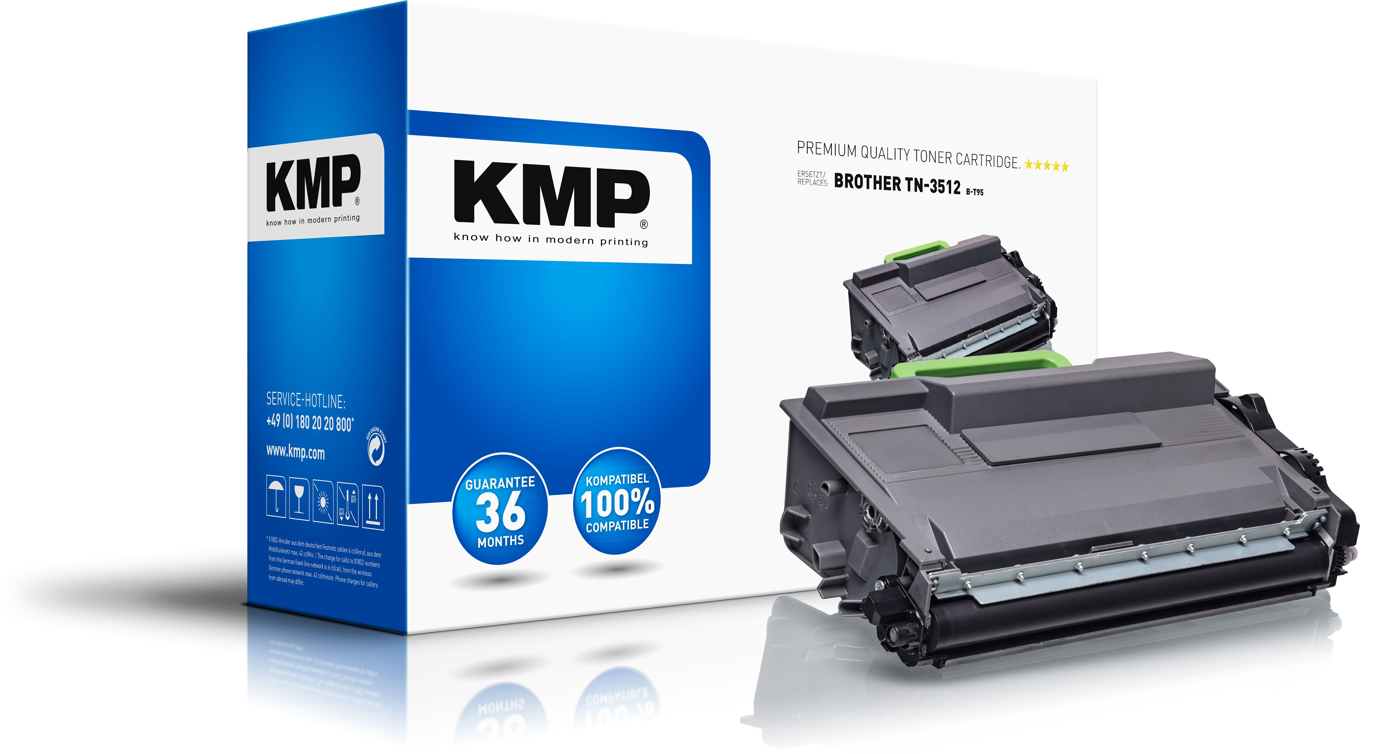 KMP 1263,3000 cartucho de t�ner 1 pieza(s) Compatible Negro