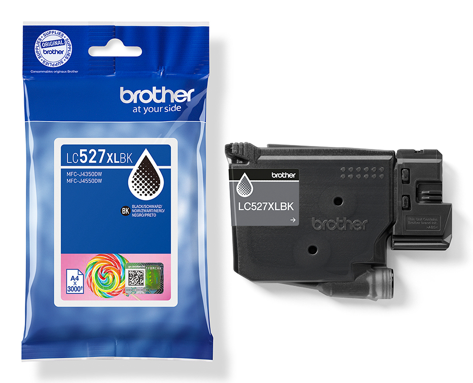 Brother LC527XLBK cartuccia dinchiostro 1 pz Originale Resa elevata (XL) Nero