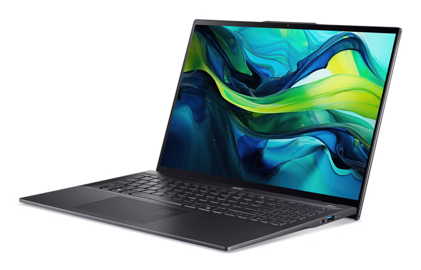 Acer Swift 16 AI SF16-51T - 180�-Scharnierdesign - Intel Core Ultra 7 258V / 2.2 GHz - Evo - Win 11 Home - Intel Arc Graphics 140V - 32 GB RAM - 1.024 TB SSD NVMe - 40.6 cm (16)
