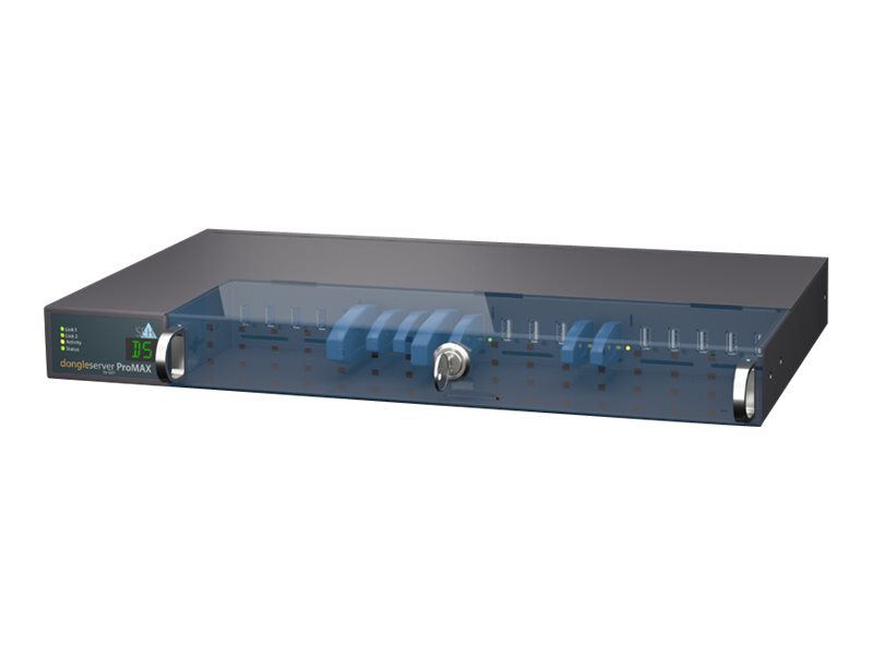 SEH dongleserver ProMAX server di stampa LAN Ethernet Nero, Blu