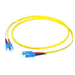 EFB Elektronik O2513FT.35 cable de fibra optica 35 m SC I-V(ZN) HH OS2 Amarillo