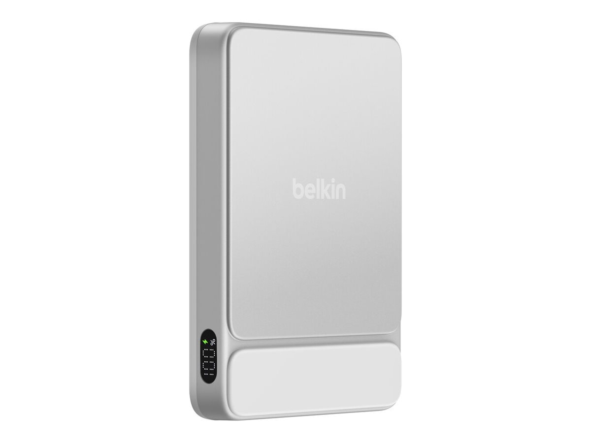 Belkin UltraCharge - Induktive Power Bank - d�nn - 10000 mAh - 25 watt - Fast Charge (magnetisch, USB-C)