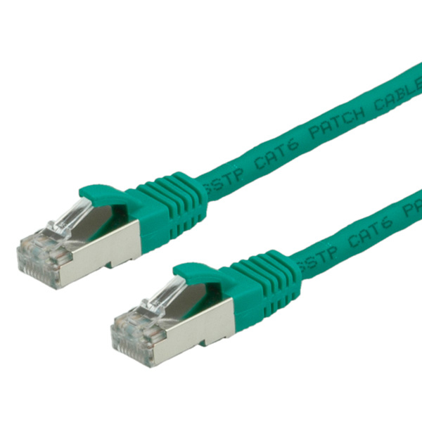 Value Cordon Cat.6 S/FTP LSOH vert 1,0m