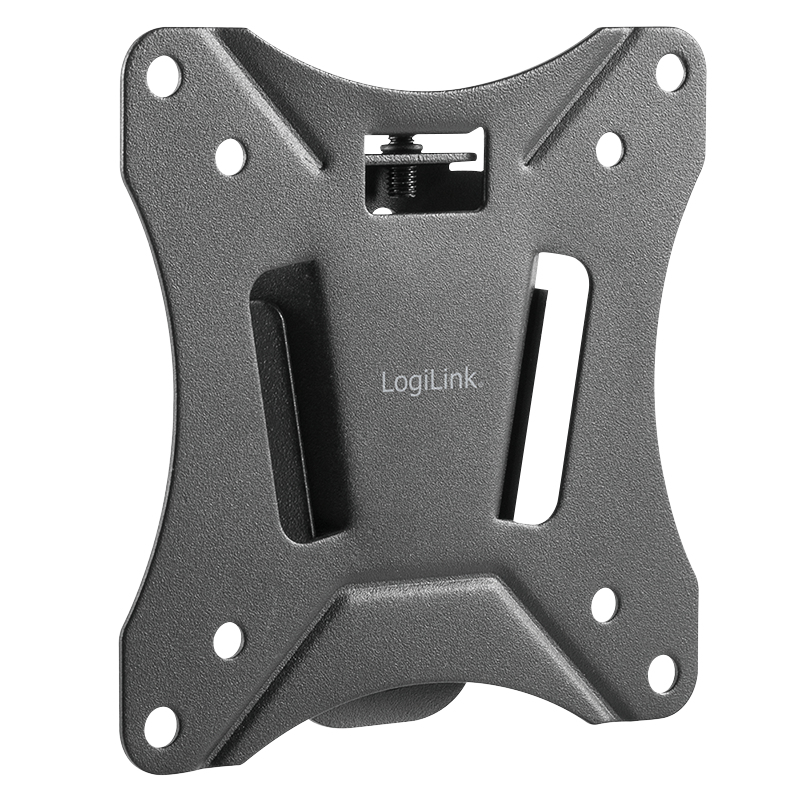 LogiLink Klammer - Ultra-Flat - f�r Flachbildschirm - Stahl - Schwarz - Bildschirmgr��e: 33-68.5 cm (13-27)