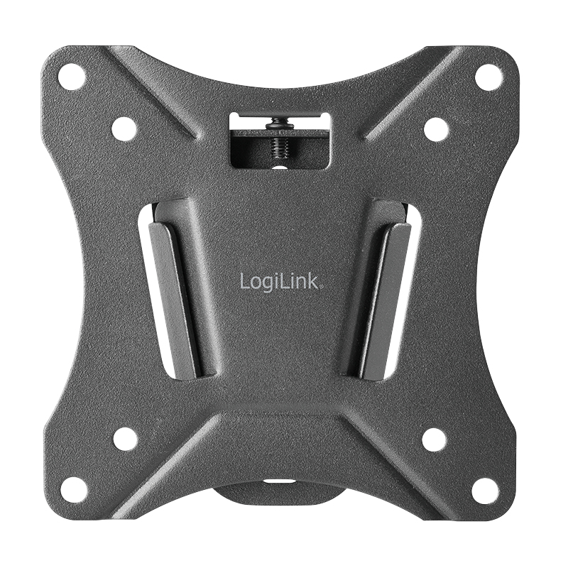 LogiLink Klammer - Ultra-Flat - f�r Flachbildschirm - Stahl - Schwarz - Bildschirmgr��e: 33-68.5 cm (13-27)