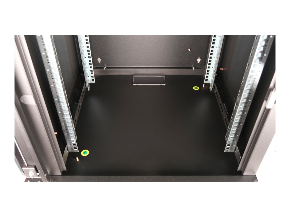 ROLINE 19-inch wall-mounted housing Pro 12 U, 600x600 WxD black