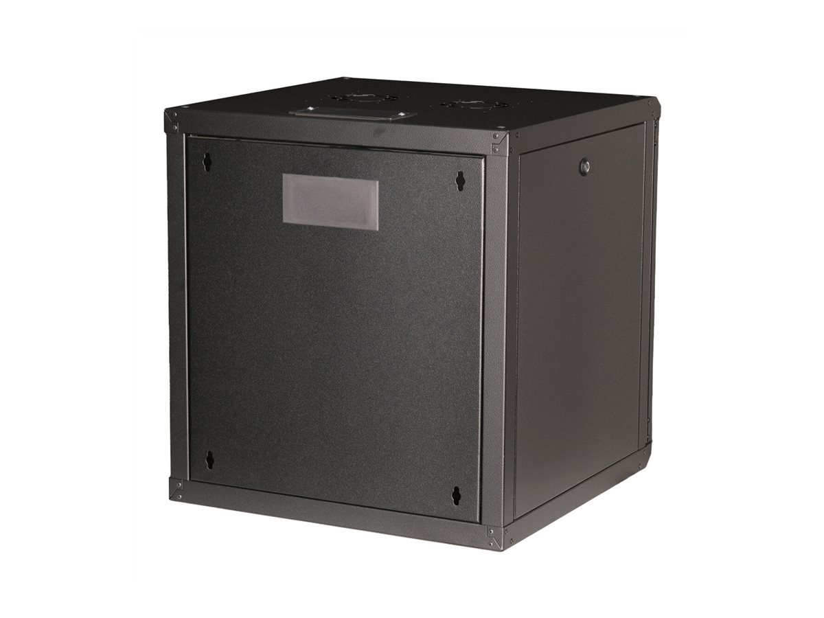 ROLINE 19-inch wall-mounted housing Pro 12 U, 600x600 WxD black