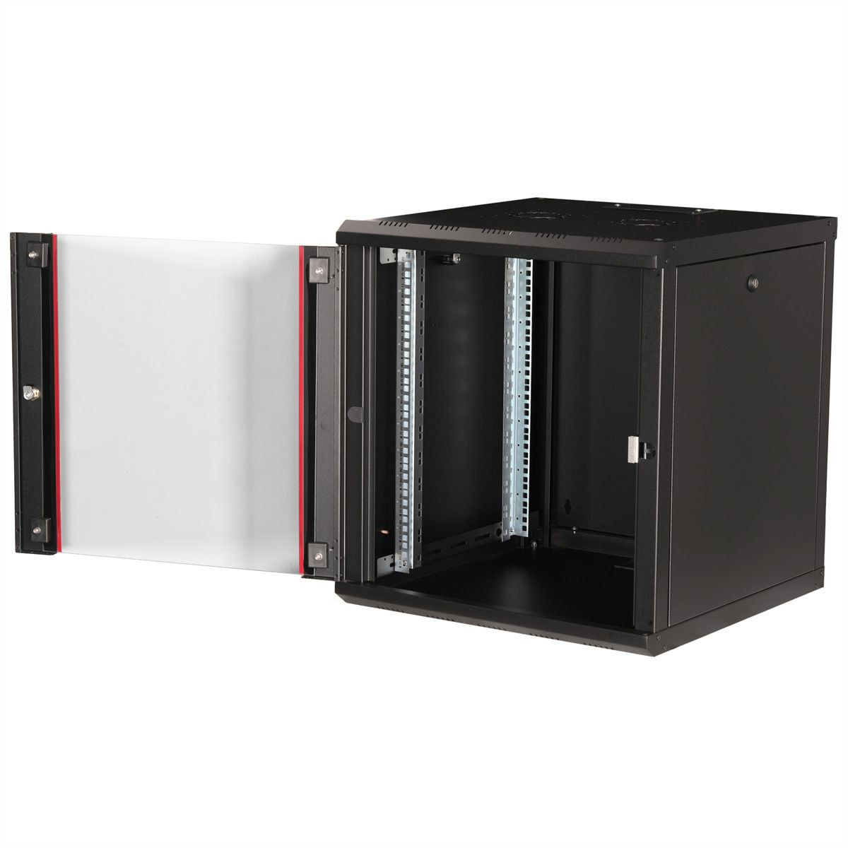 ROLINE 19-inch wall-mounted housing Pro 12 U, 600x600 WxD black