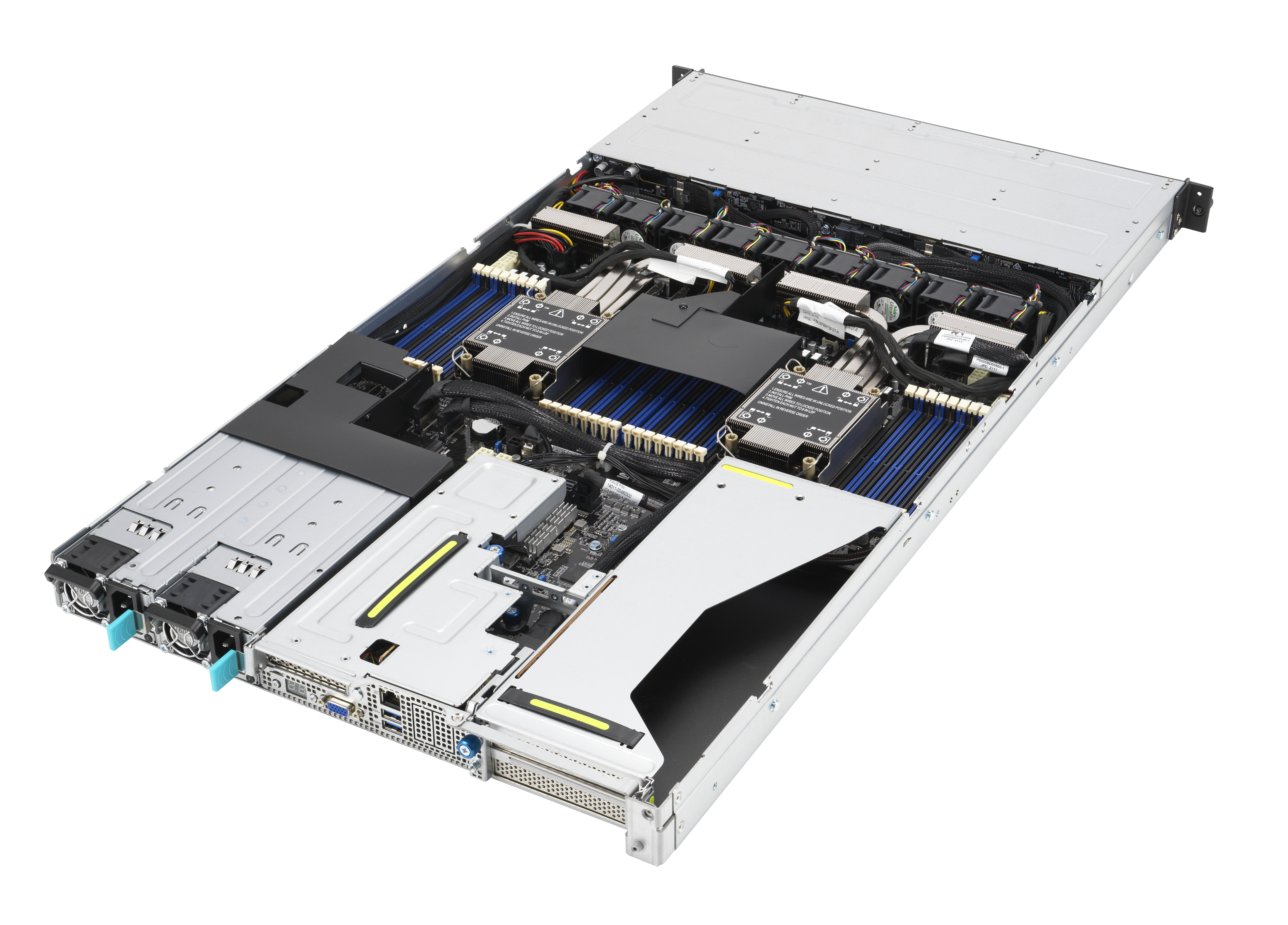 ASUS RS700-E10-RS4U Intel C621A LGA 4189 Bastidor (1U) Plata