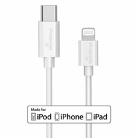 MEDIARANGE Lade- u. Datenkabel USB-C auf Lightning 1m wei - Kabel - Digital/Daten