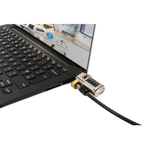 DELL 461-AAEU c�ble antivol Noir, Acier inoxydable 1,8 m