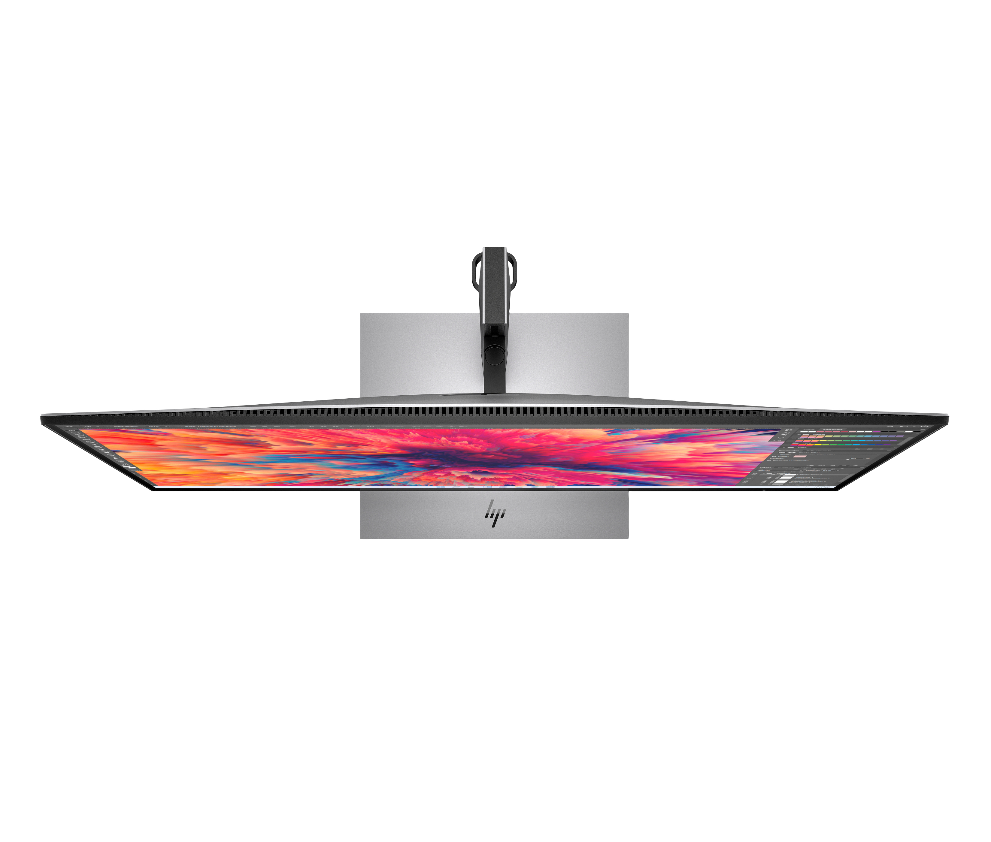 HP Z24q G3 - LED-Monitor - 60.5 cm (23.8) - 2560 x 1440 QHD @ 90 Hz - IPS - 400 cd/m� - 1000:1 - 5 ms - HDMI, DisplayPort - Schwarz, Silber (Halter)