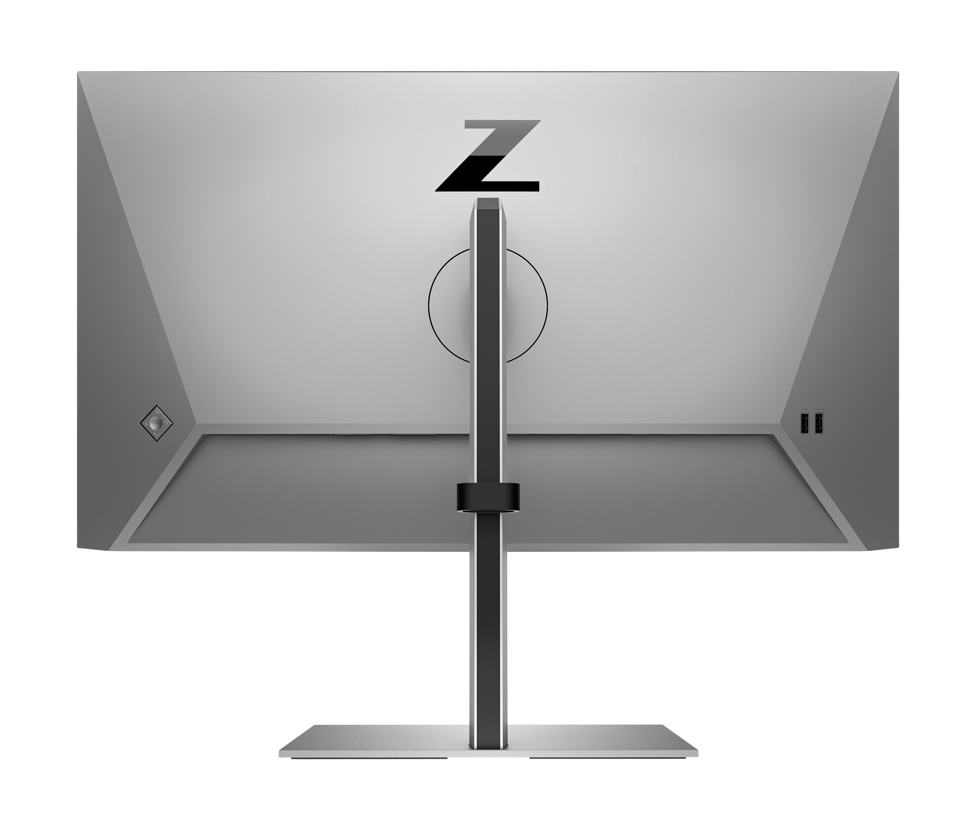 HP Z24q G3 - LED-Monitor - 60.5 cm (23.8) - 2560 x 1440 QHD @ 90 Hz - IPS - 400 cd/m� - 1000:1 - 5 ms - HDMI, DisplayPort - Schwarz, Silber (Halter)