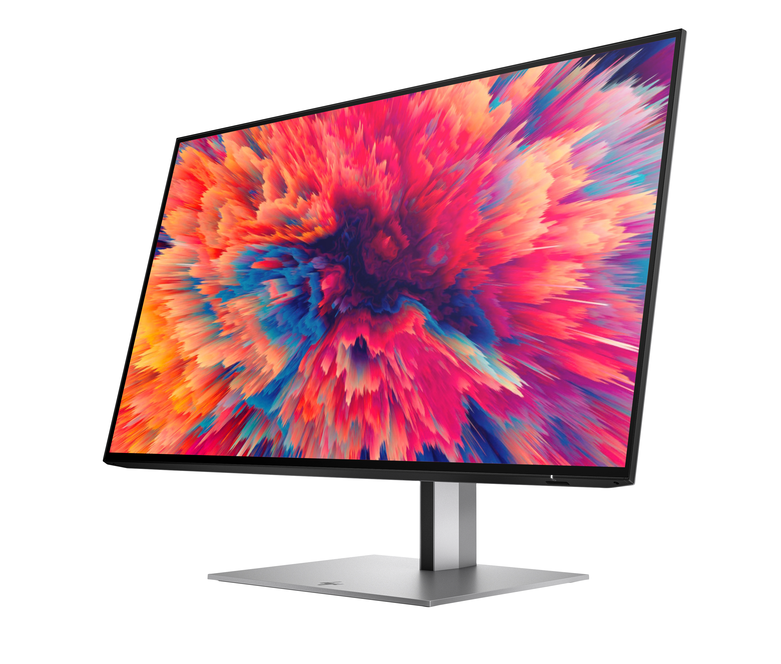 HP Z24q G3 - LED-Monitor - 60.5 cm (23.8) - 2560 x 1440 QHD @ 90 Hz - IPS - 400 cd/m� - 1000:1 - 5 ms - HDMI, DisplayPort - Schwarz, Silber (Halter)