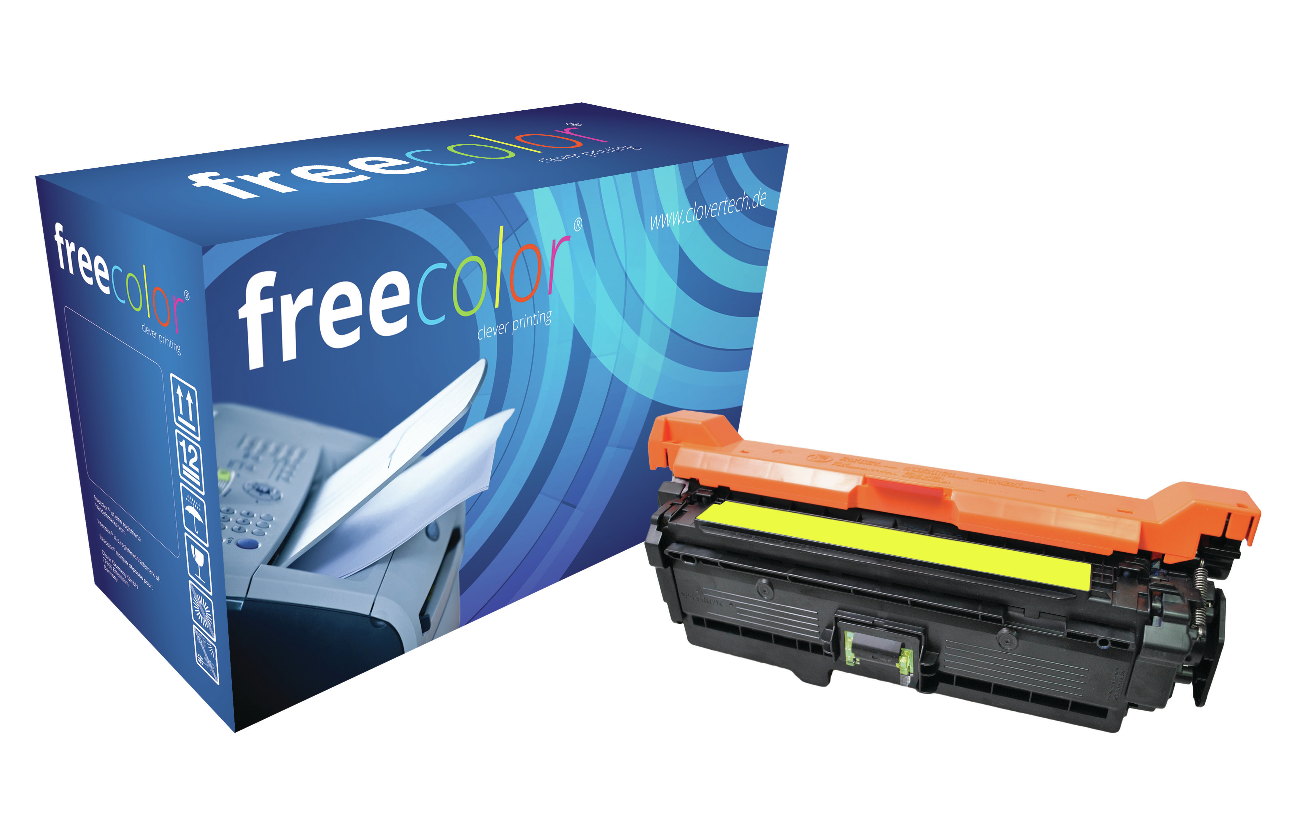 Freecolor 3525Y-FRC Cartouche de toner 1 pice(s) Jaune