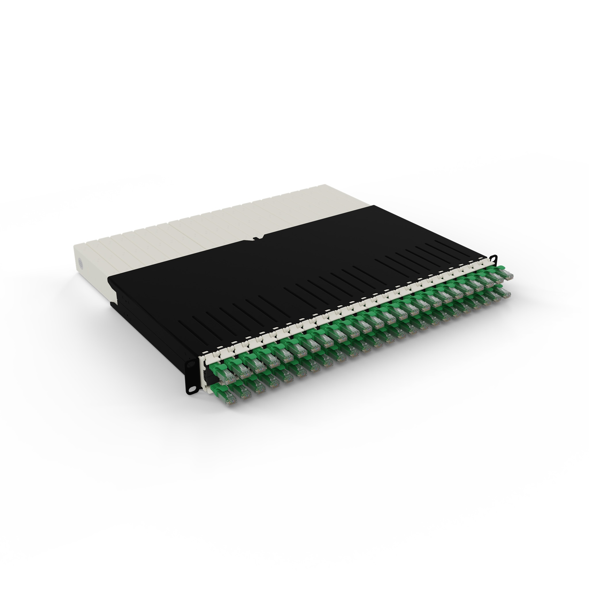 PATCHBOX PONEX8UTPGR cavo di rete Verde 0,8 m Cat6a U/UTP (UTP)