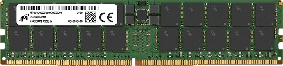 Micron 64 GB reg. ECC DDR5-5600 MTC40F2046S1RC56BD2 - 64 GB - DDR5