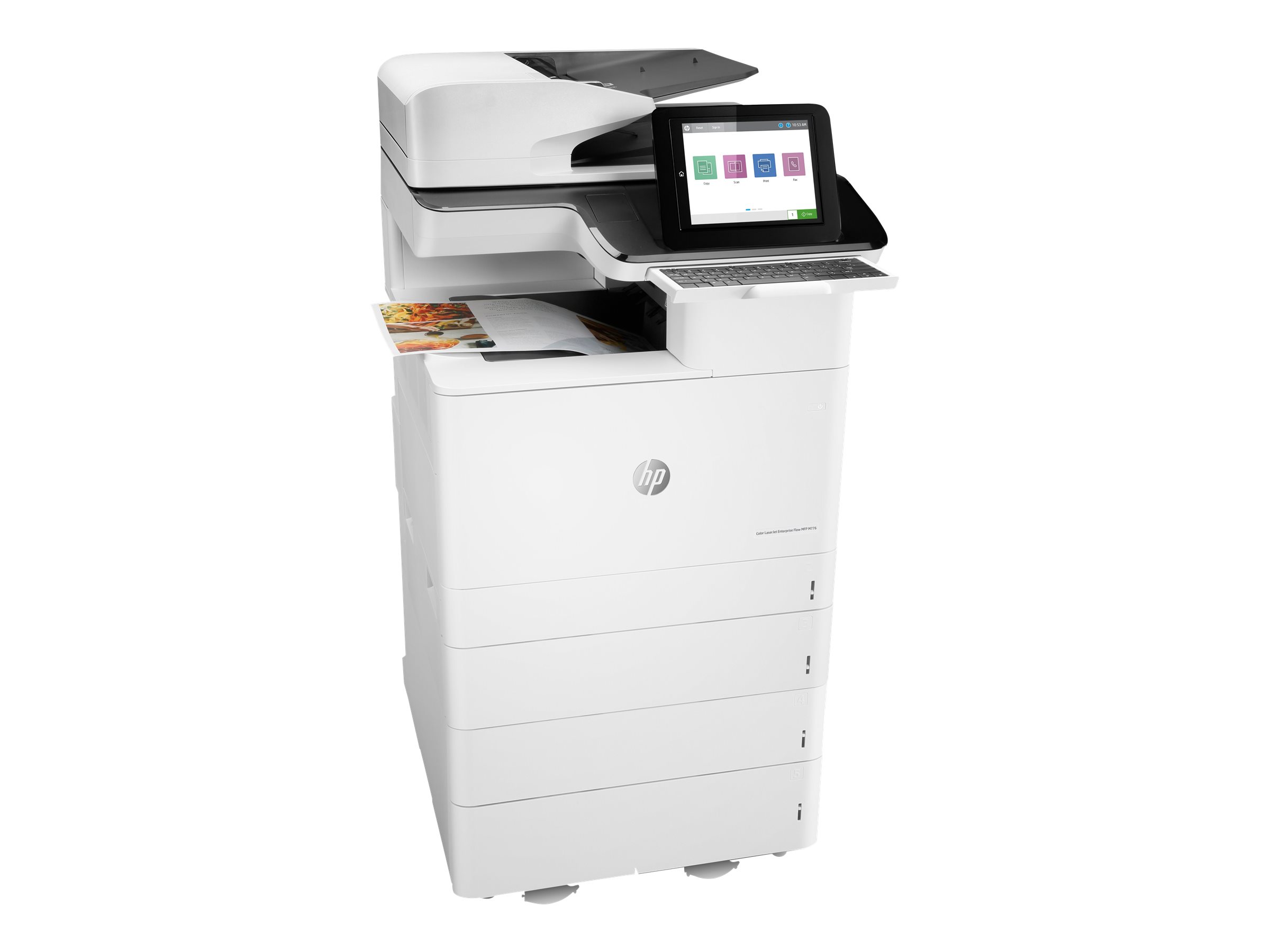 HP Color LaserJet Enterprise Flow Imprimante multifonction M776z