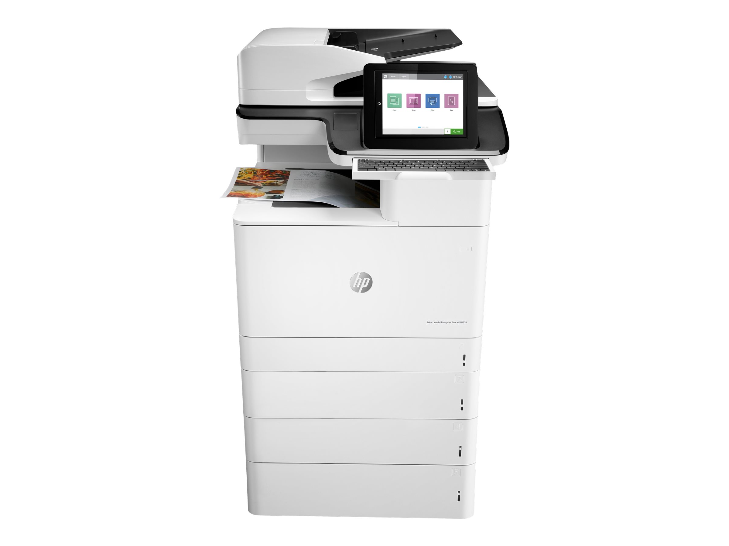 HP Color LaserJet Enterprise Flow Imprimante multifonction M776z