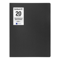 Pagna Office Sichtbuch DIN A4 20 Hllen schwarz