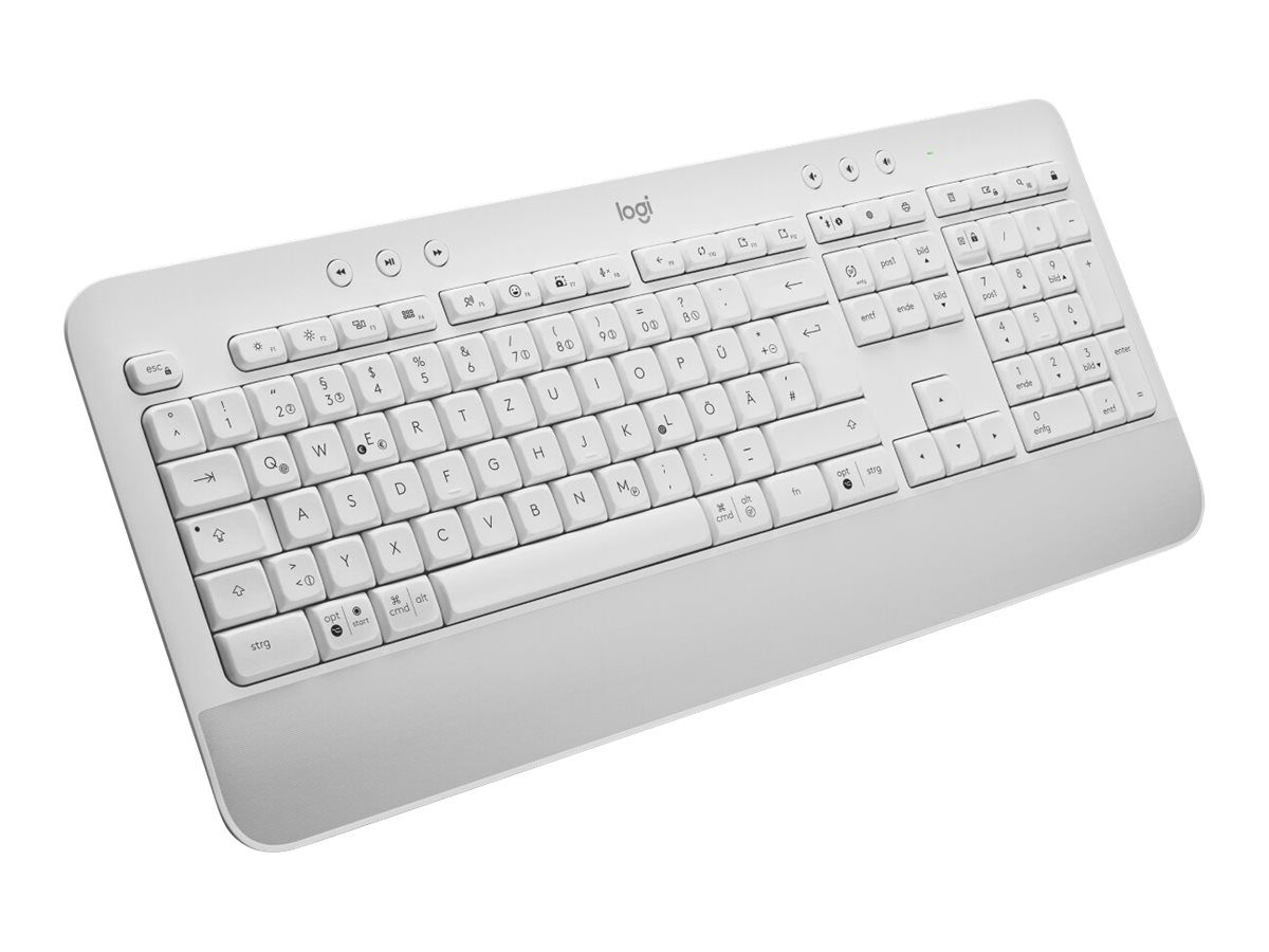 Logitech 920-010974  Logitech Signature K650 clavier Bluetooth AZERTY  Néerlandais Blanc