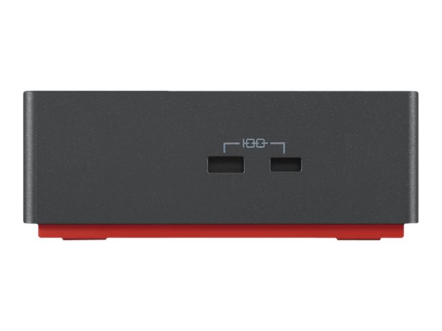 Lenovo 40B00300UK laptop dock/port replicator Wired Thunderbolt 4 Black, Red