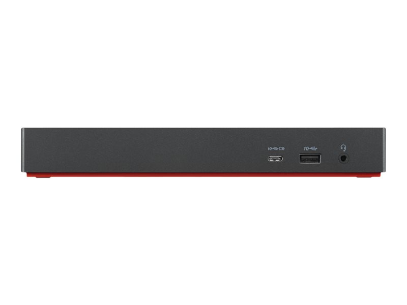 Lenovo 40B00300UK laptop dock/port replicator Wired Thunderbolt 4 Black, Red