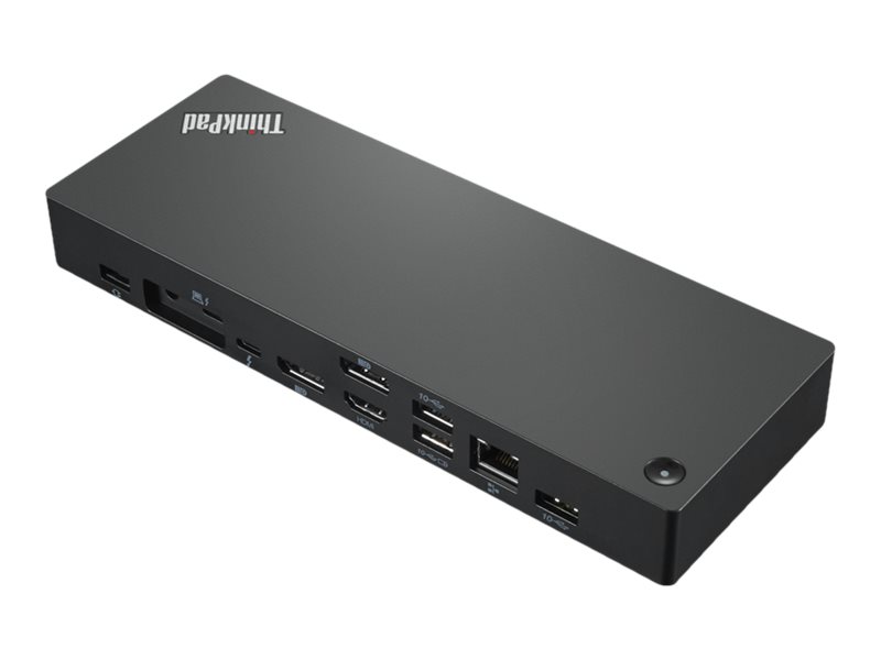 Lenovo 40B00300UK laptop dock/port replicator Wired Thunderbolt 4 Black, Red