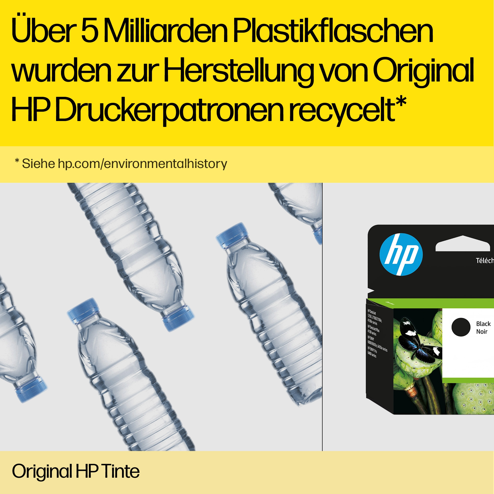 HP 300 - 4 ml - Schwarz - Original - Tintenpatrone