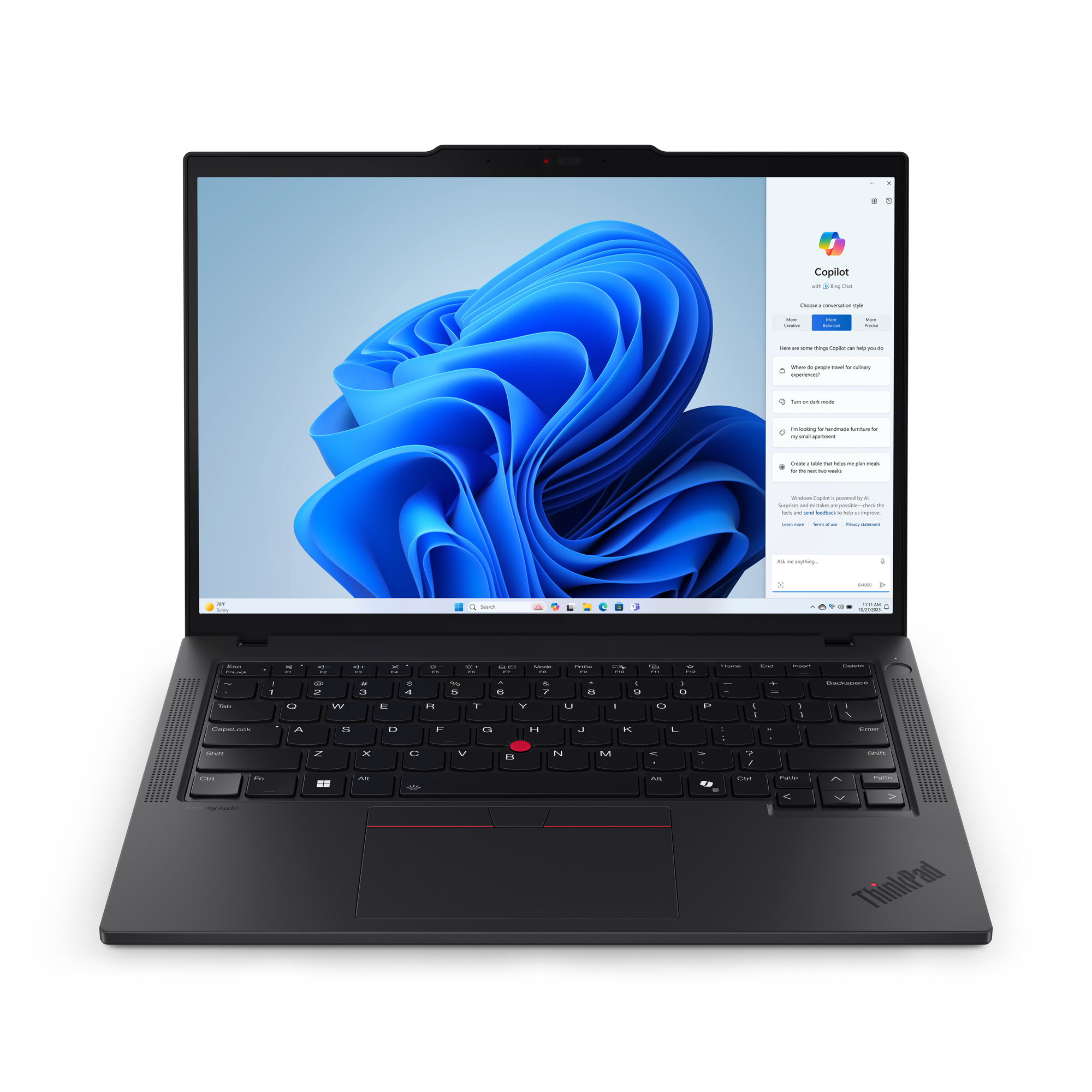 Lenovo ThinkPad T14 Gen 5 Intel Core Ultra 5 125U Laptop 35.6 cm (14) WUXGA 16 GB DDR5-SDRAM 512 GB SSD Wi-Fi 6E (802.11ax) Windows 11 Pro Nordic Black