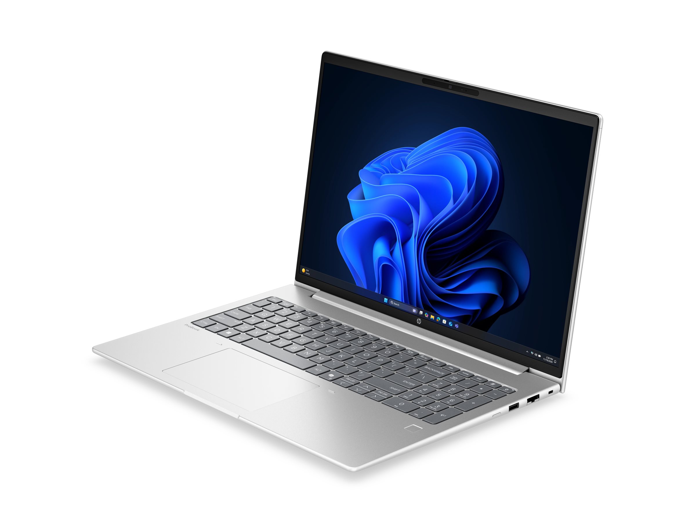 HP ProBook 4 G2a Notebook AI - 177-Grad Scharnierdesign - AMD Ryzen 5 230 / 3.5 GHz - Win 11 Pro - Radeon 760M - 16 GB RAM - 512 GB SSD NVMe - 40.6 cm (16)