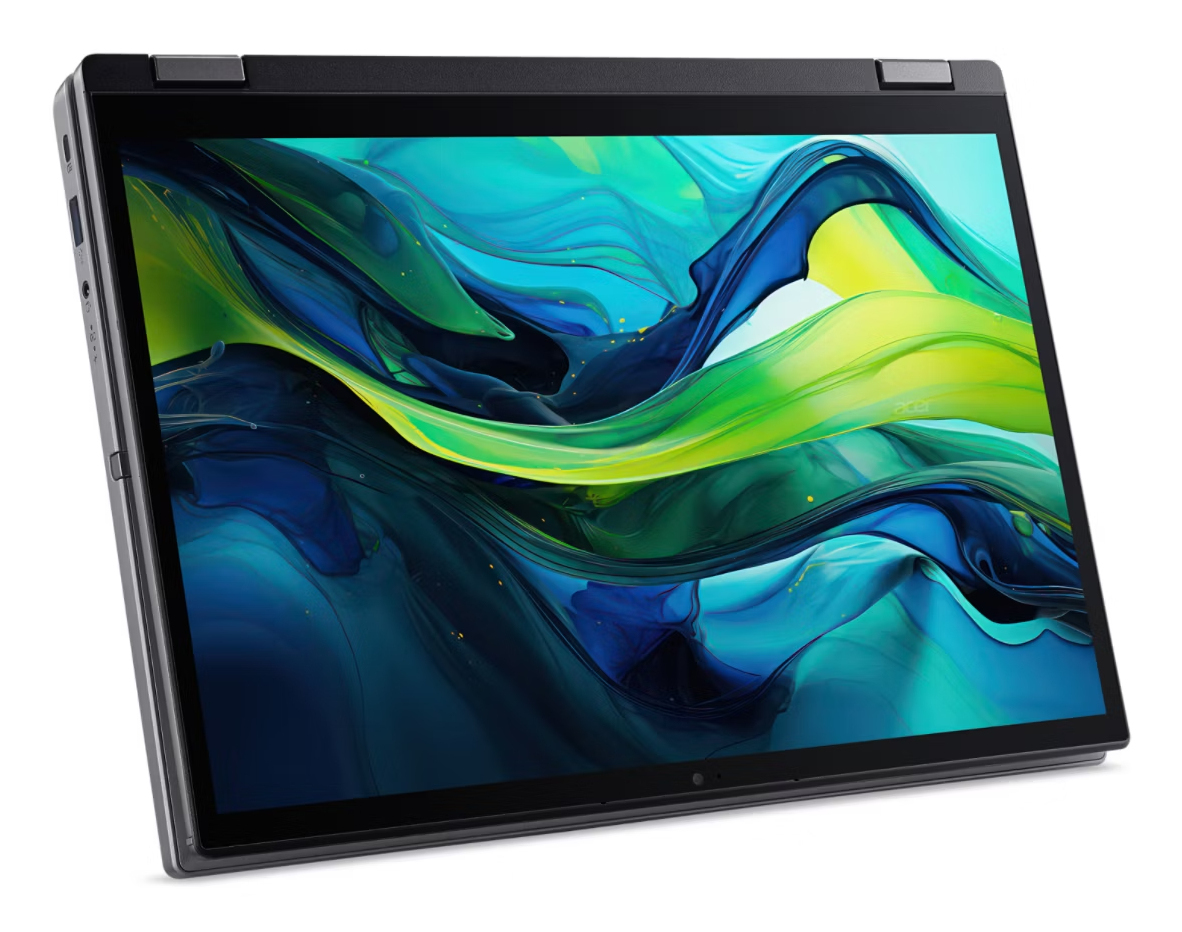 Acer Aspire Spin 14 ASP14-52MTN - Flip-Design - Intel Core Ultra 7 155U / 1.7 GHz - Win 11 Home - Intel Graphics - 16 GB RAM - 1.024 TB SSD - 35.6 cm (14)