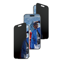 PanzerGlass  Privacy Screen Protector w. Black Frame iPhone 17 Air | Ultra-Wide Fit w. FASTFIT IN-A-BOX