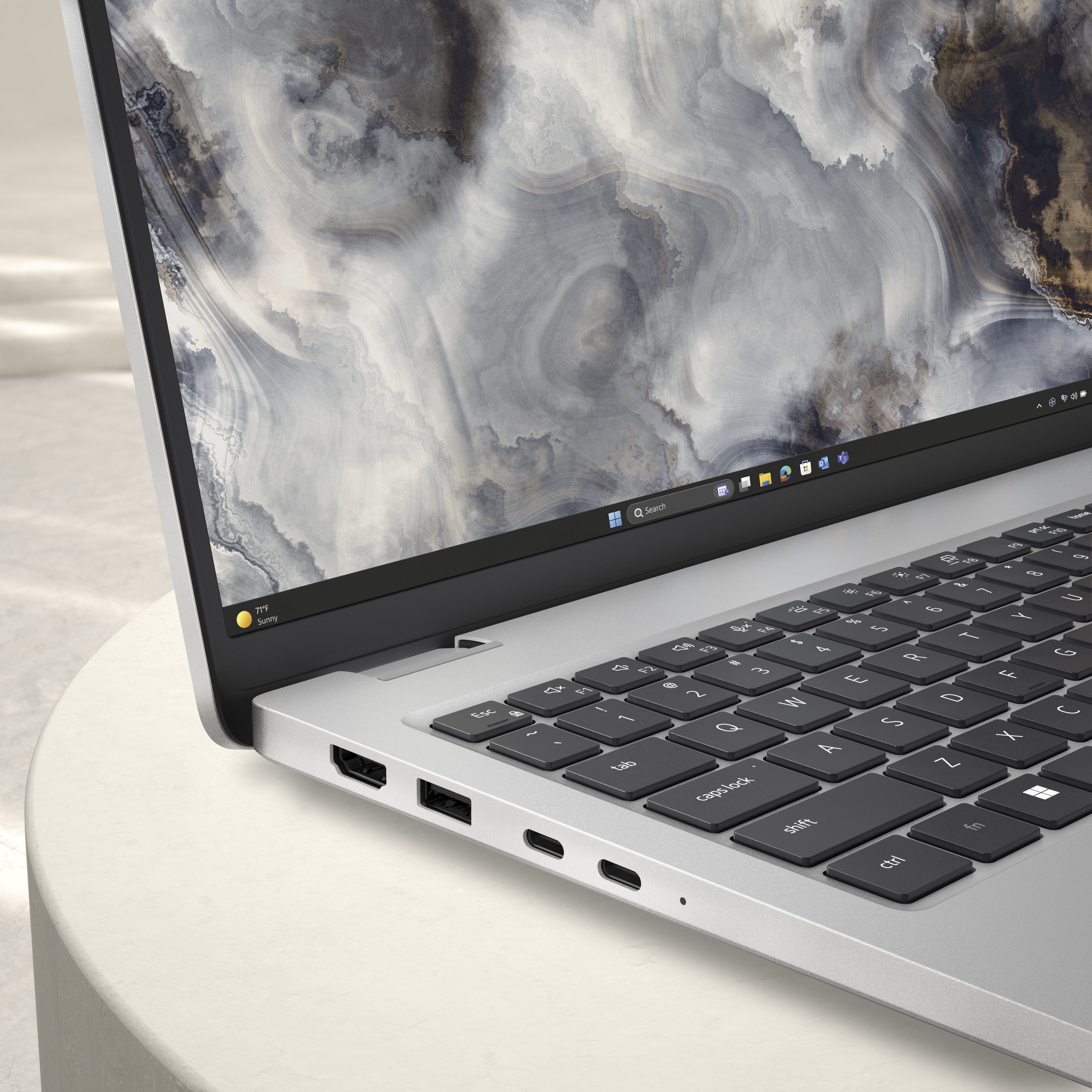 DELL Pro 16 Plus PB16250 Copilot+ PC Intel Core Ultra 5 236V Ordinateur portable 40,6 cm (16) Full HD+ 16 Go LPDDR5x-SDRAM 512 Go SSD Wi-Fi 7 (802.11be) Windows 11 Pro Aluminium US International