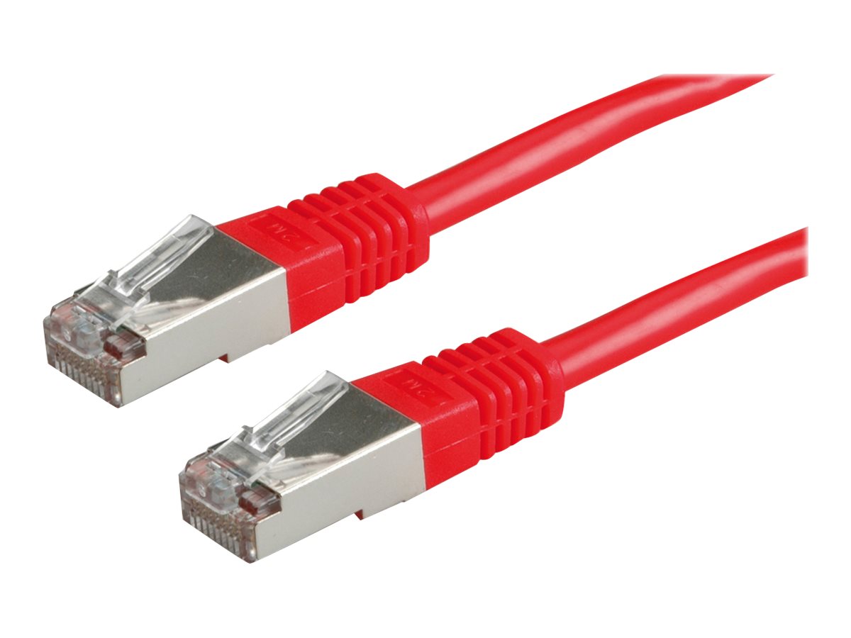 ROLINE C�ble patch FTP conf. cat. 5e, rouge 5,0m