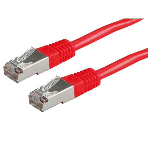 ROLINE C�ble patch FTP conf. cat. 5e, rouge 5,0m
