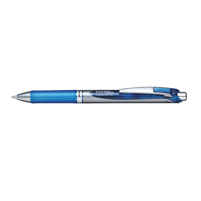 Pentel BL80-CX bol�grafo de punta redonda Bol�grafo retr�ctil con clip Azul 1 pieza(s)