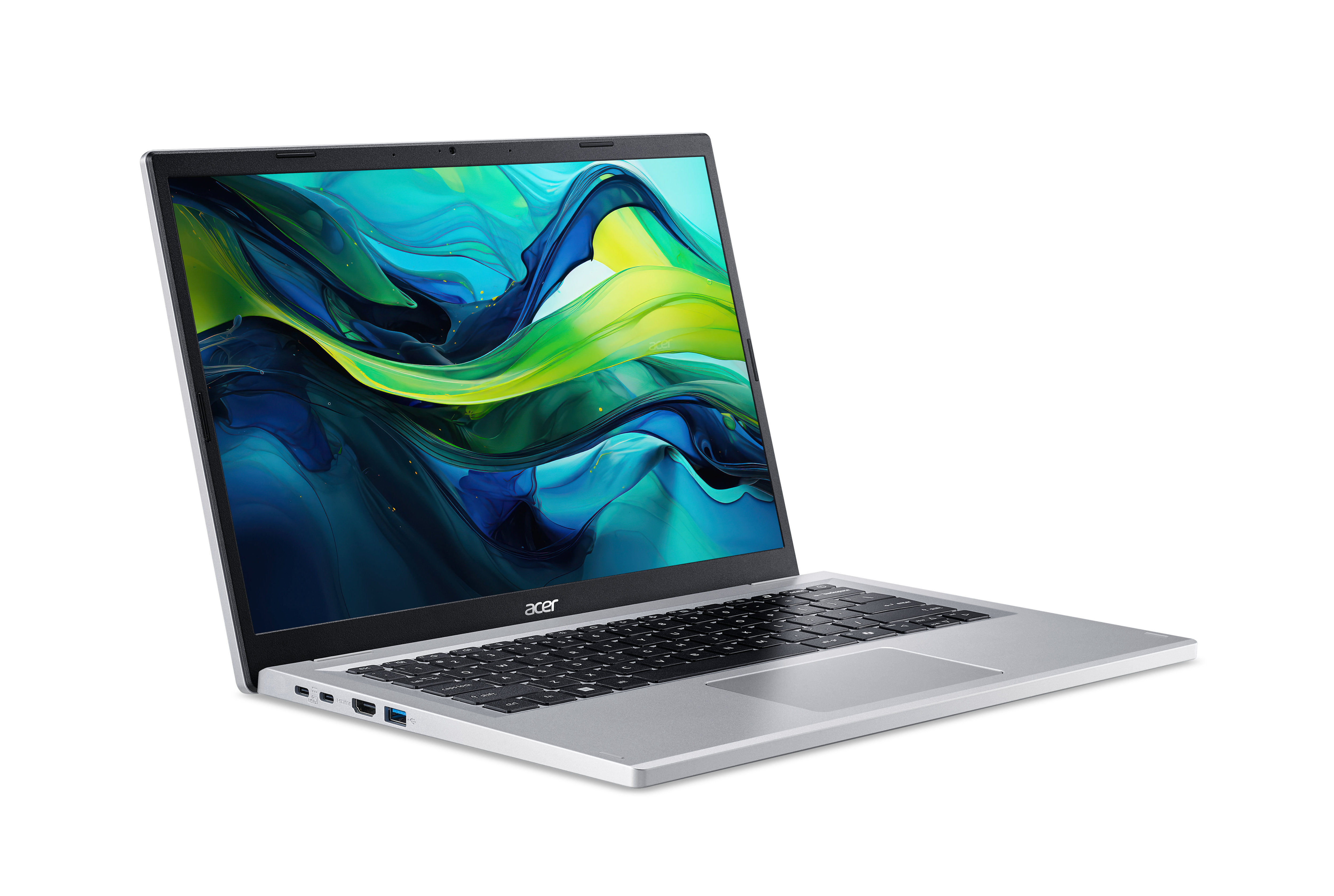 Acer Aspire Go 14 AG14-32P - Intel N-series N150 / 800 MHz - Win 11 Home - Intel Graphics - 8 GB RAM - 512 GB SSD NVMe, QLC - 35.6 cm (14)