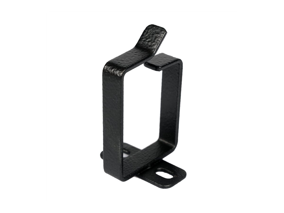 ROLINE Kabelverwaltungsklammer - 44 x 60 mm - RAL 9005, Jet Black (Packung mit 10 St�ck)