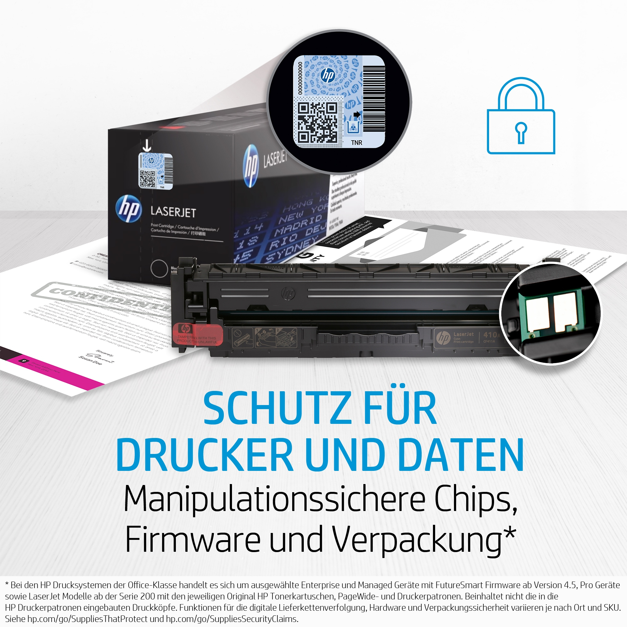 HP 93A toner LaserJet noir authentique