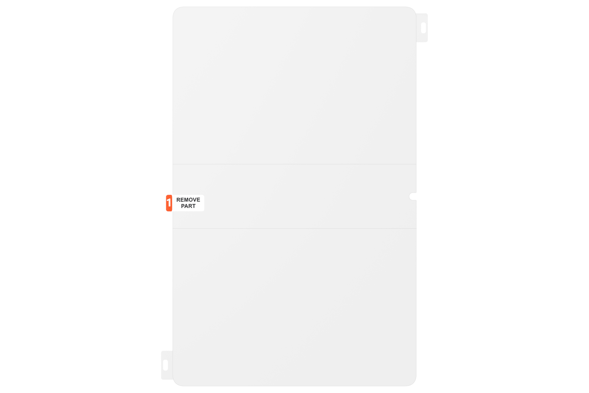 Samsung Anti-Reflecting Screen Protector f�r Tab S10 FE+